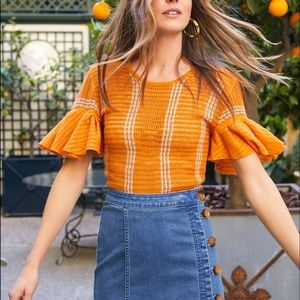 Striped babes only tee BRAND NEW